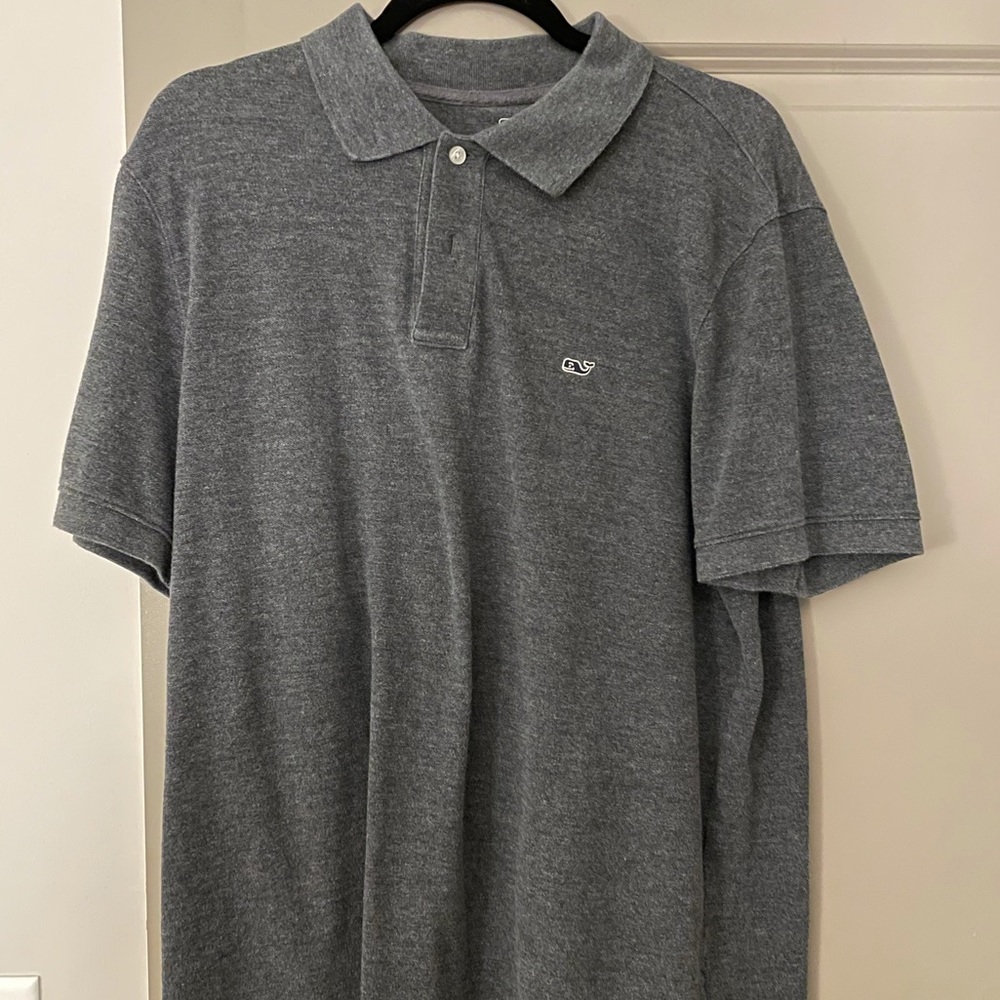 Men’s vineyard vines gray polo